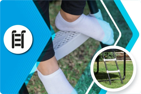 THUNDER INSIDE ELITE 16FT Trampolin (488 cm) BLACK