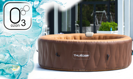 Aufblasbarer Outdoor-Whirlpool THUNDER MOCHA