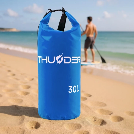 Wasserdichter Packsack 30 L THUNDER blau