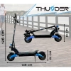 E-Scooter THUNDER FLUX 1000W 48V 10Ah