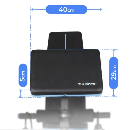 THUNDER FORIA Trainingsbank mit Expandern und Beinfixierung