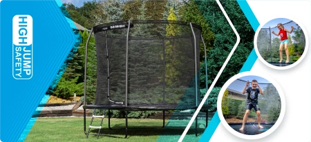 THUNDER INSIDE ELITE 16FT Trampolin (488 cm) BLACK