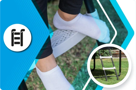 THUNDER INSIDE ELITE 14FT Trampolin (427cm) BLACK