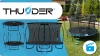 THUNDER INSIDE ULTRA 12FT (366 cm) BLUE Trampolin