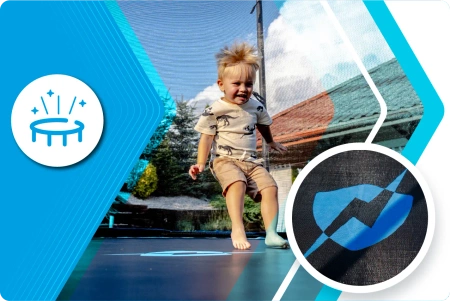 THUNDER INSIDE ULTRA 8FT (244cm) BLUE Trampolin