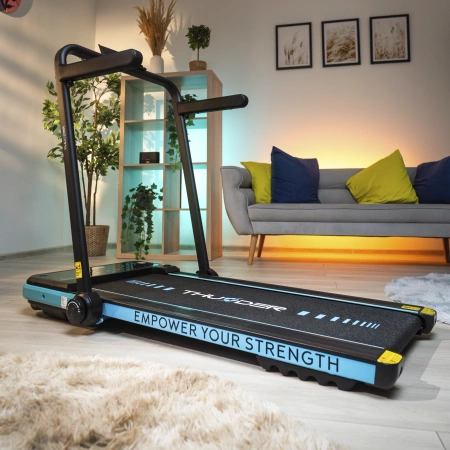 THUNDER IMPACT-BLUE Elektrisches Laufband 