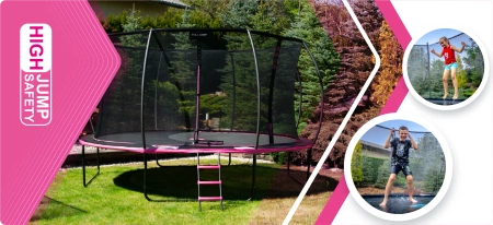 THUNDER INSIDE ULTRA 16FT (488 cm) PINK Trampolin
