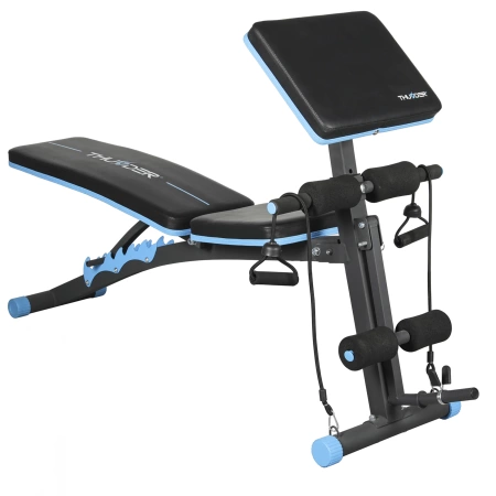 THUNDER FORIA Trainingsbank mit Expandern und Beinfixierung