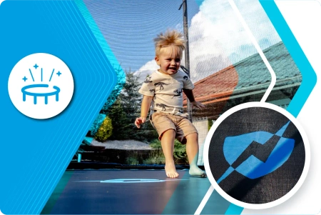 THUNDER INSIDE ULTRA 10FT (305 cm) BLUE Trampolin