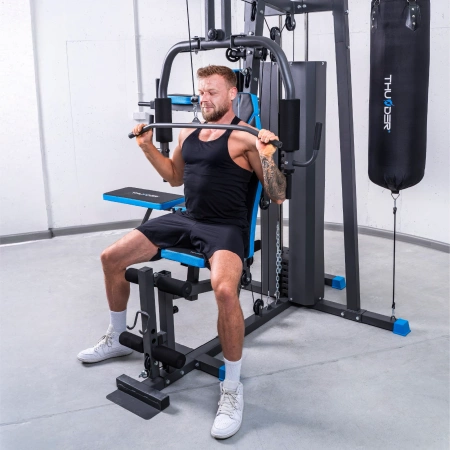 THUNDER HEAVY Trainingsstation mit Boxsack