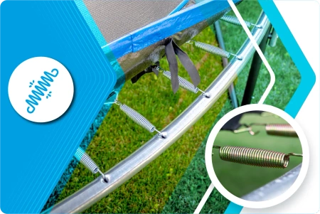 THUNDER INSIDE ULTRA 12FT (366 cm) BLUE Trampolin