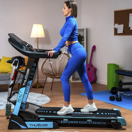 THUNDER REACT-DS-BLACK Elektrisches Laufband