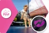 THUNDER INSIDE ULTRA 10FT (305 cm) PINK Trampolin
