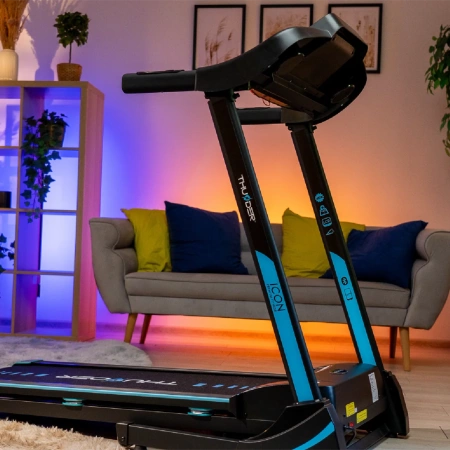 THUNDER ICON-BLUE Elektrisches Laufband (Vorverkauf 26.11)