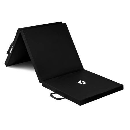 Gymnastikmatte schwarz 180x60x5 THUNDER