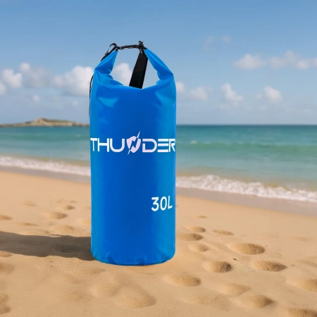Wasserdichter Packsack 30 L THUNDER blau