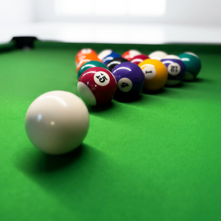 Billardtisch THUNDER 8FT - BOLD-BLACK-8FT