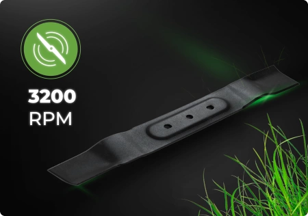 Akku-Rasenmäher Hexwelt HW-KA-40 40cm 40V 8Ah