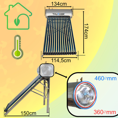 THUNDER 150 L Druckkollektor mit Speicher