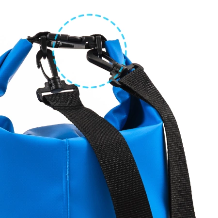 Wasserdichter Packsack 30 L THUNDER blau