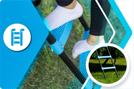 THUNDER INSIDE ULTRA 16FT (488 cm) BLUE Trampolin